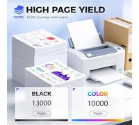 TK5380 Toner Cartridge High Yield for Kyocera TK5380 TK-5380K TK-5380C TK-5380Y TK-5380M Compatible for Kyocera ECOSYS MA4000cifx MA4000cix PA4000cx Printer with Chip,Magenta-1 Pack