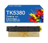 TK5380 Toner Cartridge High Yield Replacement for Kyocera ECOSYS MA4000cifx MA4000cix PA4000cx Printers, Clear Printing,TK5380 -Magenta