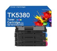 TK5380 Toner Cartridge High Yield Replacement for Kyocera ECOSYS MA4000cifx MA4000cix PA4000cx Printers,TK5380 -4Color