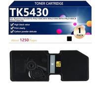 TK5430 Compatible Replacement Toner Cartridge for Kyocera ECOSYS PA2100CWX MA2100CWFX PA2100CX MA2100CFX Printer, High Yield 1250 Pages, Easy to Install,Black-1 pack