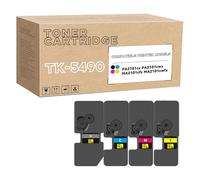 TK5490 Compatible Toner Cartridge for Kyocera TK-5490 Replacement, Work With Ecosys PA2101cx PA2101cwx MA2101cfx MA2101cwfx Printer, High Yield 2,800 Pages 4Pack