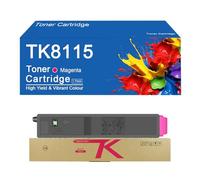 TK8115 Toner Cartridge Replacement TK-8115 TK-8117 TK-8119 for Kyocera ECOSYS M8130cidn M8124cidn Printer,TK8115-Magenta