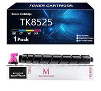TK8525 Toner Cartridge Replacement for Kyocera TK8525 TK8525K TK8525C TK8525Y TK8525M for Kyocera TASKalfa 4052ci 4053ci Printer with Chip,Magenta-1 Pack
