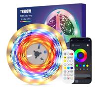 TK99SW TV Led Lights 4m, RGBIC Led Strip for 50-70 Inch TV/PC, with Remote/APP Control, USB Powered, Music Sync, Led TV Backlights Ambient Lighting Gaming Room Accessories