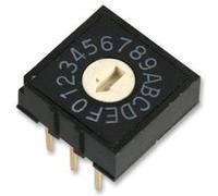 TK9K ROTARY DIP SWITCH Contact Current DC Max: 25mA Contact Voltage DC Max: 50V Bezel Depth: 9.8mm Bezel Width: 9.8mm Contact Current Rating: 25mA Contact Resistance: 200mohm