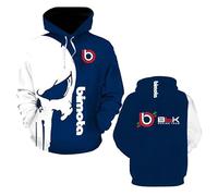 TKAJHPAH Men Soft Hoodie Coats for B.i.m.o.t.a Printed Outwear Tops Comfort Long Sleeve Hoody Jumpers Sweatshirts Spring Autumn Street Wear Sport Jacket-D||s