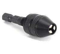 TKCC7 1pcs Multi Keyless Drill Chuck 0.3-3.6mm Conversion Tool 1/4" Hex Shank Quick Replace Adapter Converter for Electric .AT7