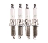 TKDCKF 4 Pcs Car Iridium Platinum Spark Plug 95770 ILZKBR7B8DG 0242129512, Compatible With Peugeot Citroen Mini Cooper
