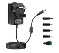 TKDY 24V 1.5A Power Supply 36W AC DC Adapter 5.5x2.5mm DC Plug for LED Strip Light, CCTV Camera, Mini-TV and more, 1.5 Amps Max