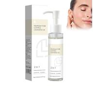 Tkekruh Cleansing Oil for Face 100 ml, Makeup Remover, Care Oil for Daily Facial Cleansing, Moisture Deep Cleansing Oil, Makeup Blackhead Remover Oil, Deep Cleansing Oil, Exfoliating, Skin Cleanser