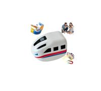 tkerinse 1 Pack Replacement Electric Train Cars, USB Rechargeable Replacement Train Cars, Add-On for Electric Trains Set Tracks, ElectricTrains Car Gift, Cannot Operate Alone, No Tracks (White)