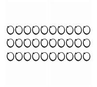 tkerinse 50pcs Plastic Hooks for Gazebo Curtains, Invisible Plastic Curtain Clips, Curtain Track Hooks for Gazebo Canopy, Durable Hook Set for Home Hotel Gazebo Canopy Net Rail Mount