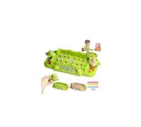 tkerinse Dinosaur Pinball Battle Game for Kids, Dinosaur Marble Game Duel, Skill & Board Games, 2 Player Interactive Board Games for Friends and Family, Dinosaurs Toy Gifts for Boys and Girls (Khaki)