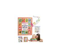 tkerinse My First English Sound Toy, 470+ Words, 21 Themes, Fun Word Game, Interactive Audio Sound Books for Toddlers Kids, Press Alphabet Sound Book, School Education & Perfect Educational Gifts