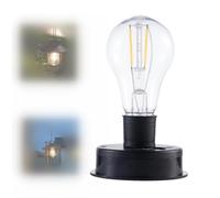 tkerinse Solar Light Bulbs, Solar Lights Replacement Top Panel Lantern, Outdoor Waterproof Steel Black Lantern, 8.1cm