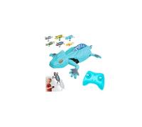 tkerinse Wall Climbing Gecko RC Toy for Kids, Rechargeable Remote Control Chameleon Robot Wall Climbing Gecko, Floor & Walls Driving Remote Control Lizard, Prank Gifts for Boys Girls (Blue4 1set-A)