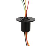 TKGMGTN 1PCS 2/4/6/8/12/18/24 Channel Wires Micro Slip Ring 1.5A/2A Collector Rings Rotary Connector Joint Dia. 12.5mm 12.8mm Slipring(Dia 12.5mm 4CH 2A)