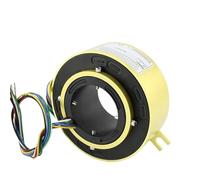 TKGMGTN Slip Ring 60mm Bore 130mm OD 2 4 6 8 10 12 Circuits Electrical Rotary Joint(24 Channels)