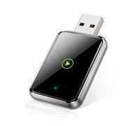 TKHIN Wireless CarPlay Adapter for iPhone - Effortlessly Convert Wired CarPlay to Wireless, Wireless CarPlay Dongle Adapter with USB-C Cable for Car Audio Installation, Auto Reconnect, Plug-and-Play