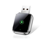 TKHIN Wireless CarPlay for Apple iPhone - Easy Plug Play CarPlay Dongle Convert Factory Wired CarPlay to Wireless Connection, Car Stereos