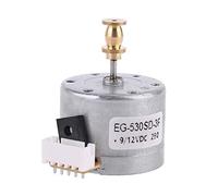 Tkidplw Copper Sleeve Motor for Turntable, 3F B copper sleeve | Copper Sleeve Motor for Turntable Record Player, 33 / 45 / 78 RPM, EG530SD-3F DC5-12V, Replacement Phonograph Motor