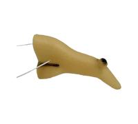 Tkidplw Cord Long Wicked Witch Nose PVC Costume Accessory, Skin color | Pointed Shape for Halloween Role Play Theater Scenes