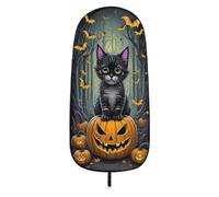 Tkidplw Halloween Front Seat Towel Cover, Type K | Polyester Terry Sweat Guard, Washable Driver Interior Accent Layer Detail