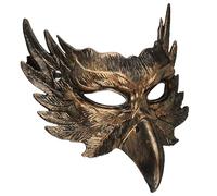 Tkidplw Halloween Hawks for Costumes Parties and Cosplay Event Adjustable Strap Soft Materials Party Accessory Halloween HawksMask