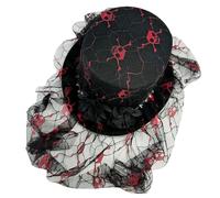 Tkidplw Halloween Magican Hat Vampires Costume Wizard Stage Performances For Halloween Costume Parties Ladies Fashionable Hat
