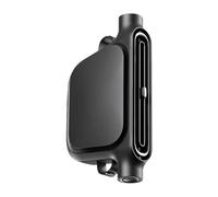 Tkidplw Hidden Design Vehicle Seat Cooling Unit with 3 Choices Powerful Circulation for Hot Weather Driving ABS Construction Conjuring Tape Car Fan