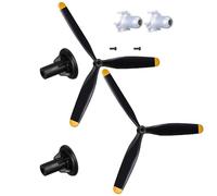 Tkidplw High Efficiency 3 Propeller Set For Remote Control Fighter Jets And Aerobatic Model Planes Remote Airplanes Propeller