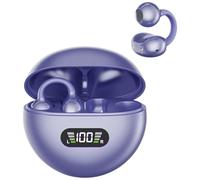 Tkidplw Intelligent Translator Earbuds 164 Language Bluetooth-compatible 5.4 LED Display Comfort Fit Earhooks AI Translator Bluetooth-compatible Earbuds