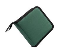 Tkidplw Large Capacity 40-pocket Disc Storage Bag Car CDs Case Oxford Cloth Superior Protections for Any Vehicle Interior Car CDs Storage Case