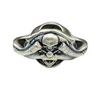 Tkidplw Practical Metal Paracord Fittings Outdoor Equipment Copper Texture Lanyard Pendant Suitable For Hiking Backpacks Projects Pirate Themed Paracord Accessories