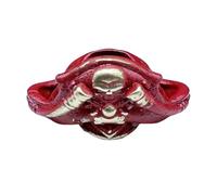 Tkidplw Practical Metal Paracord Fittings Outdoor Equipment Copper Texture Lanyard Pendant Suitable For Hiking Backpacks Projects Pirate Themed Paracord Accessories