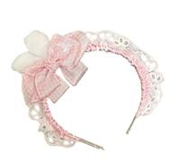Tkidplw Soft Maid Rabbits Ear Hair Accessory Multi Color Choices For Costume Parties Daily Outfits Photo Props Fashion Hairband