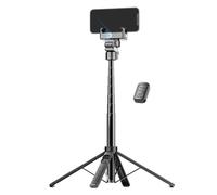 Tking Auto Face Tracking Selfie Stick 360 Rotation, Ai Gesture-Activated Follow-Me Function with Remote Control and Smart Anti-Shake, Phone Tripod Stand for Filming for Youtube Video Vlog Streaming
