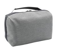 Tking Portable Partition Storage Box Bag, Multifunctional Data Cable Headphone Bag, Waterproof and Shockproof, Suitable for Storing Chargers, for Travel and Daily Use, gray, Modern