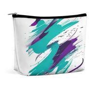 TKJMCSW 90's Cup Design Cosmetic Bags for Women Men Waterproof Travel Toiletry Bag Large Capacity Makeup Bags PU Leather Cute Makeup Pouch Protable Travel Bag for Toiletries