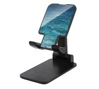TKJMCSW Adjustable Cell Phone Stand for Desk Foldable Mobile The Deep Ocean Phone Holder Cradle Dock Fit 4.0-8.0 Inch Smartphones Portable Travel Essentials Office Desktop Accessories Decor
