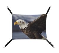 TKJMCSW Animals Bald Eagle Cat Cage Hammock Cat Hammock for Cage Rat Hammock Ferret Hammock Cat Hammock for Large Cats Hanging Cat Bed Cat Hammock Bed Chinchilla Hammock Pet Hammock