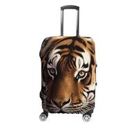 TKJMCSW Bengal Tiger Luggage Cover Tsa Approved Suitcase Covers for Luggage Elastic Washable Suit Case Covers Anti-Scratch Travel Luggages Sleeve Suitcase Protector Fits 19-30 Inch Case(), white, XL