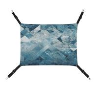 TKJMCSW Blue Pattern Cat Cage Hammock Cat Hammock for Cage Rat Hammock Ferret Hammock Cat Hammock for Large Cats Hanging Cat Bed Cat Hammock Bed Chinchilla Hammock Pet Hammock