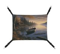 TKJMCSW Canoe by The Water Cat Cage Hammock Cat Hammock for Cage Rat Hammock Ferret Hammock Cat Hammock for Large Cats Hanging Cat Bed Cat Hammock Bed Chinchilla Hammock Pet Hammock