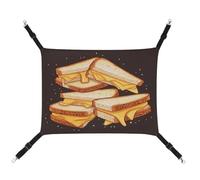 TKJMCSW Cheese Sandwiches Cat Cage Hammock Cat Hammock for Cage Rat Hammock Ferret Hammock Cat Hammock for Large Cats Hanging Cat Bed Cat Hammock Bed Chinchilla Hammock Pet Hammock