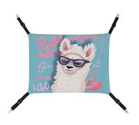 TKJMCSW Cool Liama Cat Cage Hammock Cat Hammock for Cage Rat Hammock Ferret Hammock Cat Hammock for Large Cats Hanging Cat Bed Cat Hammock Bed Chinchilla Hammock Pet Hammock