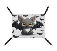 TKJMCSW Cute Bat Cat Cage Hammock Cat Hammock for Cage Rat Hammock Ferret Hammock Cat Hammock for Large Cats Hanging Cat Bed Cat Hammock Bed Chinchilla Hammock Pet Hammock