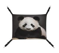 TKJMCSW Cute Black and White Panda Cat Cage Hammock Cat Hammock for Cage Rat Hammock Ferret Hammock Cat Hammock for Large Cats Hanging Cat Bed Cat Hammock Bed Chinchilla Hammock Pet Hammock