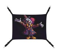 TKJMCSW Cute Cartoon Clown Cat Cage Hammock Cat Hammock for Cage Rat Hammock Ferret Hammock Cat Hammock for Large Cats Hanging Cat Bed Cat Hammock Bed Chinchilla Hammock Pet Hammock