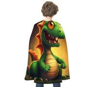 TKJMCSW Dragon with Open Mouth Renaissance Cape Reversible Halloween Cloak for Cosplay Party Medieval Costume Masquerade Outfit
